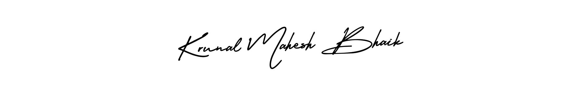 Once you've used our free online signature maker to create your best signature AmerikaSignatureDemo-Regular style, it's time to enjoy all of the benefits that Krunal Mahesh Bhaik name signing documents. Krunal Mahesh Bhaik signature style 3 images and pictures png