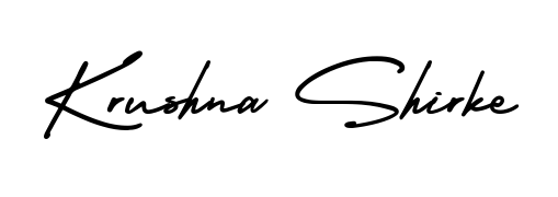 Also You can easily find your signature by using the search form. We will create Krushna Shirke name handwritten signature images for you free of cost using AmerikaSignatureDemo-Regular sign style. Krushna Shirke signature style 3 images and pictures png
