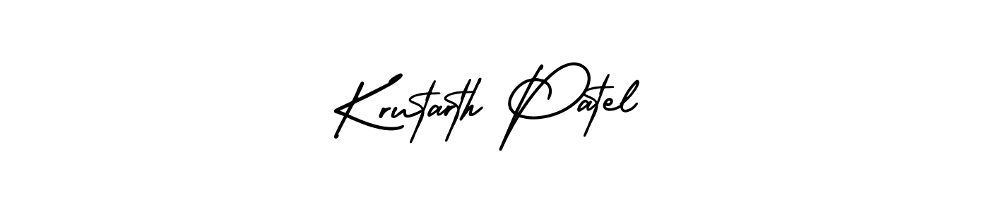 Check out images of Autograph of Krutarth Patel name. Actor Krutarth Patel Signature Style. AmerikaSignatureDemo-Regular is a professional sign style online. Krutarth Patel signature style 3 images and pictures png