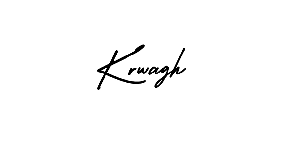 Also You can easily find your signature by using the search form. We will create Krwagh name handwritten signature images for you free of cost using AmerikaSignatureDemo-Regular sign style. Krwagh signature style 3 images and pictures png
