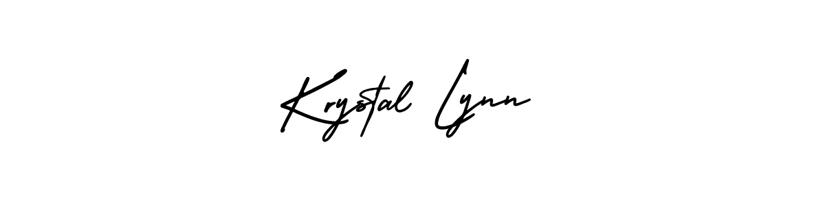 It looks lik you need a new signature style for name Krystal Lynn. Design unique handwritten (AmerikaSignatureDemo-Regular) signature with our free signature maker in just a few clicks. Krystal Lynn signature style 3 images and pictures png