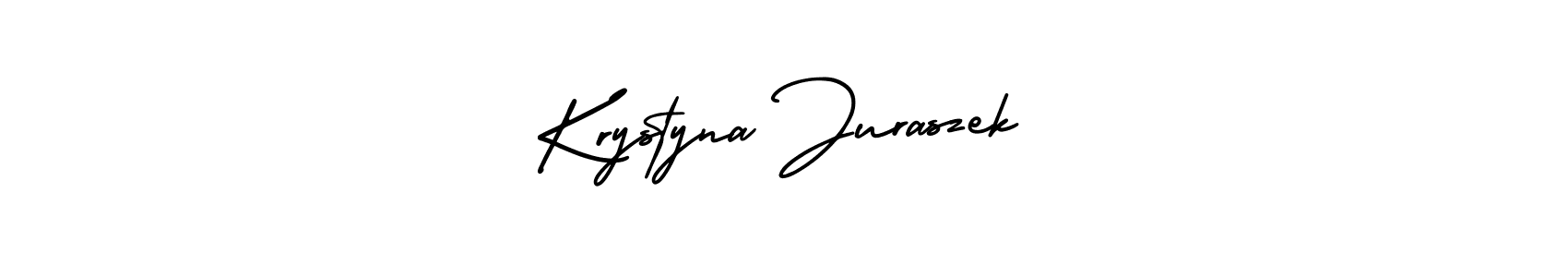 Design your own signature with our free online signature maker. With this signature software, you can create a handwritten (AmerikaSignatureDemo-Regular) signature for name Krystyna Juraszek. Krystyna Juraszek signature style 3 images and pictures png