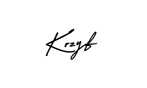AmerikaSignatureDemo-Regular is a professional signature style that is perfect for those who want to add a touch of class to their signature. It is also a great choice for those who want to make their signature more unique. Get Krzyf name to fancy signature for free. Krzyf signature style 3 images and pictures png