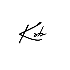 This is the best signature style for the Ksb name. Also you like these signature font (AmerikaSignatureDemo-Regular). Mix name signature. Ksb signature style 3 images and pictures png