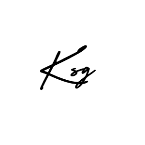 Ksg stylish signature style. Best Handwritten Sign (AmerikaSignatureDemo-Regular) for my name. Handwritten Signature Collection Ideas for my name Ksg. Ksg signature style 3 images and pictures png