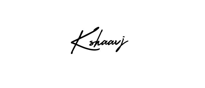 How to make Kshaavj signature? AmerikaSignatureDemo-Regular is a professional autograph style. Create handwritten signature for Kshaavj name. Kshaavj signature style 3 images and pictures png