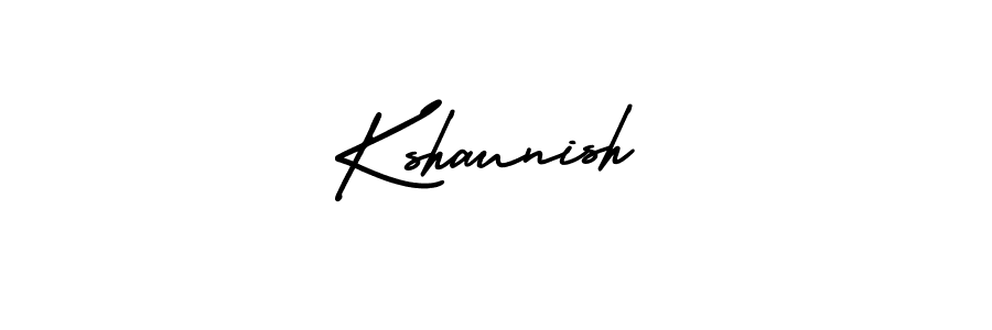 How to Draw Kshaunish signature style? AmerikaSignatureDemo-Regular is a latest design signature styles for name Kshaunish. Kshaunish signature style 3 images and pictures png