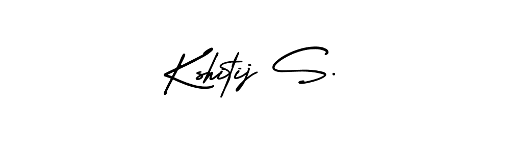 if you are searching for the best signature style for your name Kshitij S.. so please give up your signature search. here we have designed multiple signature styles  using AmerikaSignatureDemo-Regular. Kshitij S. signature style 3 images and pictures png