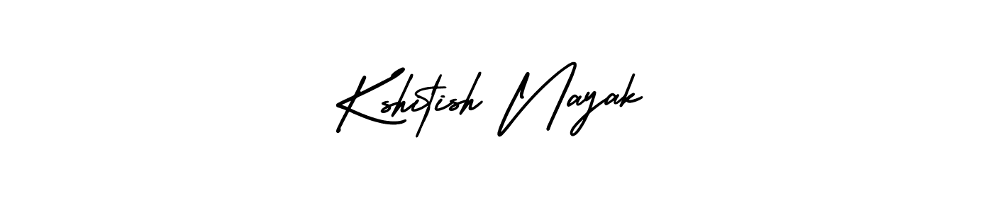 It looks lik you need a new signature style for name Kshitish Nayak. Design unique handwritten (AmerikaSignatureDemo-Regular) signature with our free signature maker in just a few clicks. Kshitish Nayak signature style 3 images and pictures png