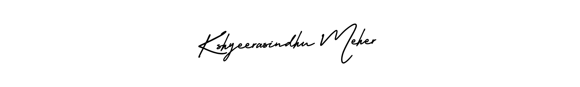 Make a beautiful signature design for name Kshyeerasindhu Meher. With this signature (AmerikaSignatureDemo-Regular) style, you can create a handwritten signature for free. Kshyeerasindhu Meher signature style 3 images and pictures png