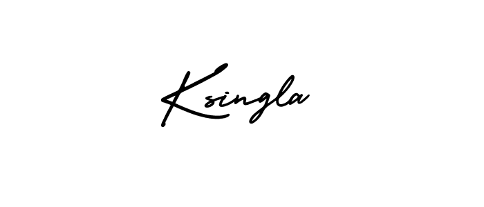 Make a beautiful signature design for name Ksingla. Use this online signature maker to create a handwritten signature for free. Ksingla signature style 3 images and pictures png