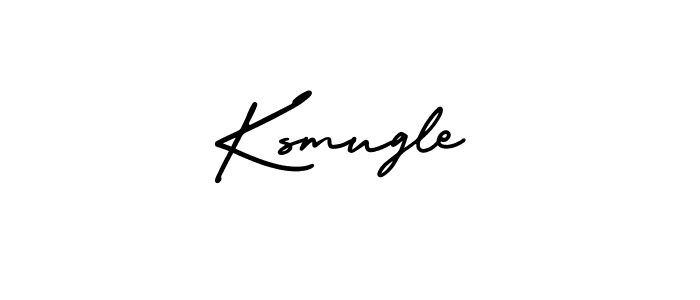 Make a beautiful signature design for name Ksmugle. With this signature (AmerikaSignatureDemo-Regular) style, you can create a handwritten signature for free. Ksmugle signature style 3 images and pictures png