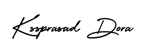 Make a short Kssprasad Dora signature style. Manage your documents anywhere anytime using AmerikaSignatureDemo-Regular. Create and add eSignatures, submit forms, share and send files easily. Kssprasad Dora signature style 3 images and pictures png