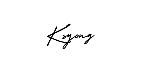 Also we have Ksyong name is the best signature style. Create professional handwritten signature collection using AmerikaSignatureDemo-Regular autograph style. Ksyong signature style 3 images and pictures png