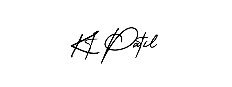 Use a signature maker to create a handwritten signature online. With this signature software, you can design (AmerikaSignatureDemo-Regular) your own signature for name Kt Patil. Kt Patil signature style 3 images and pictures png