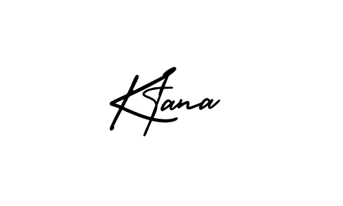 Design your own signature with our free online signature maker. With this signature software, you can create a handwritten (AmerikaSignatureDemo-Regular) signature for name Ktana. Ktana signature style 3 images and pictures png