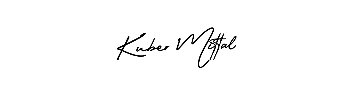 Create a beautiful signature design for name Kuber Mittal. With this signature (AmerikaSignatureDemo-Regular) fonts, you can make a handwritten signature for free. Kuber Mittal signature style 3 images and pictures png