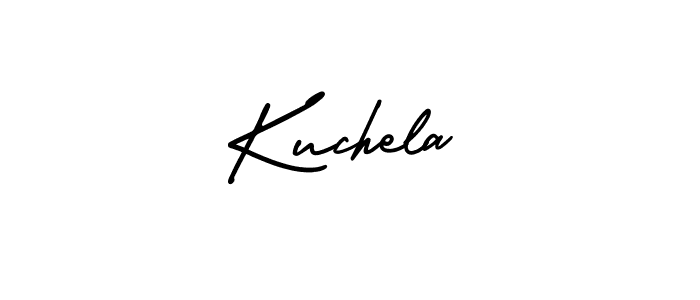 Create a beautiful signature design for name Kuchela. With this signature (AmerikaSignatureDemo-Regular) fonts, you can make a handwritten signature for free. Kuchela signature style 3 images and pictures png