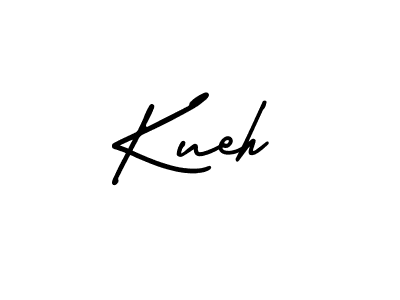 The best way (AmerikaSignatureDemo-Regular) to make a short signature is to pick only two or three words in your name. The name Kueh include a total of six letters. For converting this name. Kueh signature style 3 images and pictures png