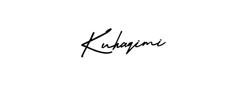 It looks lik you need a new signature style for name Kuhaqimi. Design unique handwritten (AmerikaSignatureDemo-Regular) signature with our free signature maker in just a few clicks. Kuhaqimi signature style 3 images and pictures png