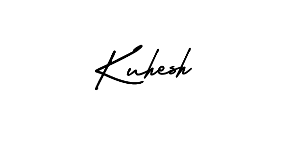 Design your own signature with our free online signature maker. With this signature software, you can create a handwritten (AmerikaSignatureDemo-Regular) signature for name Kuhesh. Kuhesh signature style 3 images and pictures png