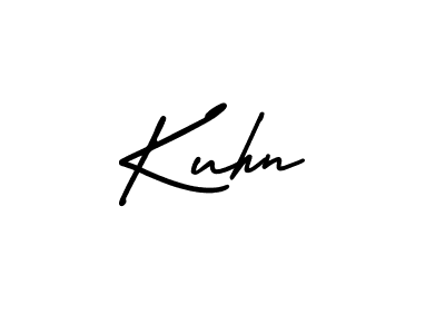 How to Draw Kuhn signature style? AmerikaSignatureDemo-Regular is a latest design signature styles for name Kuhn. Kuhn signature style 3 images and pictures png