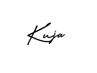 Use a signature maker to create a handwritten signature online. With this signature software, you can design (AmerikaSignatureDemo-Regular) your own signature for name Kuja. Kuja signature style 3 images and pictures png