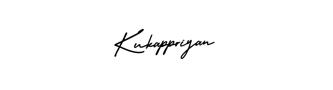 Design your own signature with our free online signature maker. With this signature software, you can create a handwritten (AmerikaSignatureDemo-Regular) signature for name Kukappriyan. Kukappriyan signature style 3 images and pictures png