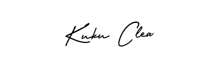 Create a beautiful signature design for name Kuku Clea. With this signature (AmerikaSignatureDemo-Regular) fonts, you can make a handwritten signature for free. Kuku Clea signature style 3 images and pictures png