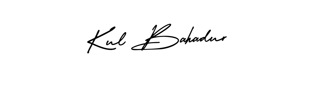 if you are searching for the best signature style for your name Kul Bahadur. so please give up your signature search. here we have designed multiple signature styles  using AmerikaSignatureDemo-Regular. Kul Bahadur signature style 3 images and pictures png