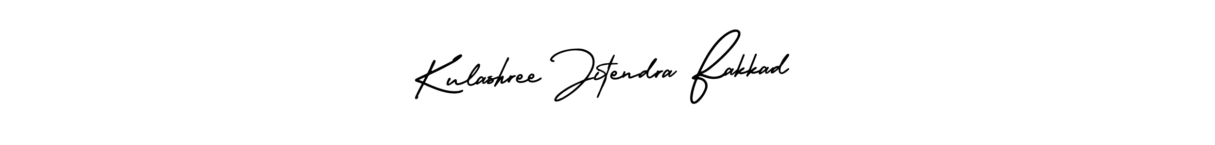 Here are the top 10 professional signature styles for the name Kulashree Jitendra Fakkad. These are the best autograph styles you can use for your name. Kulashree Jitendra Fakkad signature style 3 images and pictures png