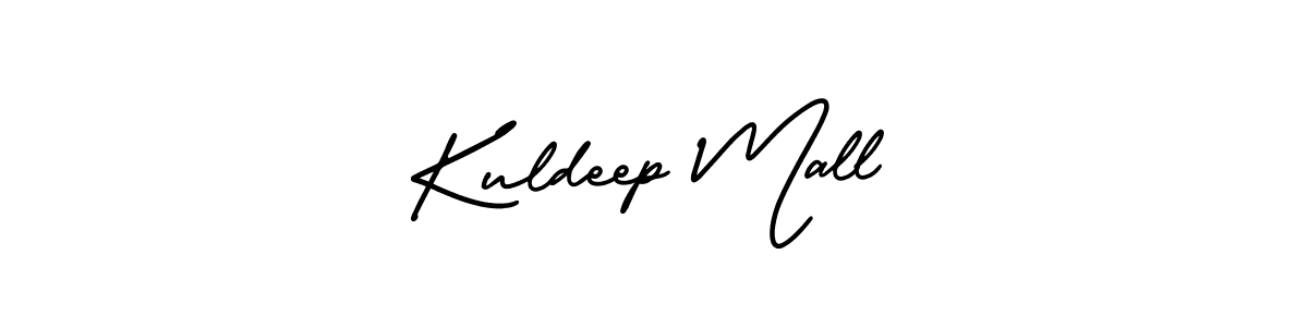 Kuldeep Mall stylish signature style. Best Handwritten Sign (AmerikaSignatureDemo-Regular) for my name. Handwritten Signature Collection Ideas for my name Kuldeep Mall. Kuldeep Mall signature style 3 images and pictures png