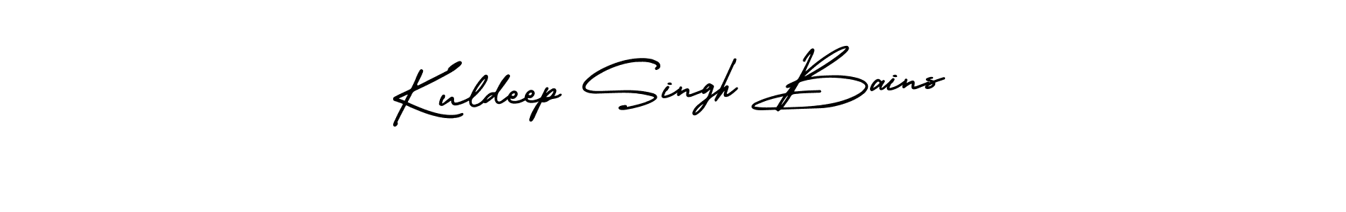 The best way (AmerikaSignatureDemo-Regular) to make a short signature is to pick only two or three words in your name. The name Kuldeep Singh Bains include a total of six letters. For converting this name. Kuldeep Singh Bains signature style 3 images and pictures png