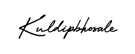 The AmerikaSignatureDemo-Regular typeface gives name Kuldipbhosale a refined look. Suitable for certificates, diplomas, and official verification. Kuldipbhosale signature style 3 images and pictures png