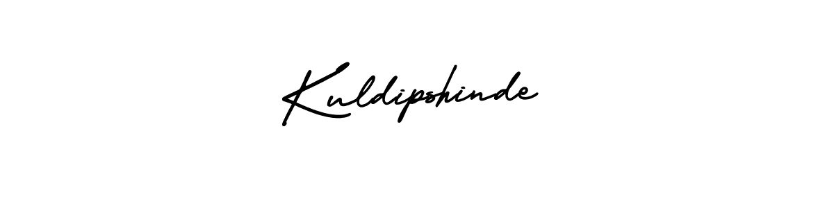 Kuldipshinde stylish signature style. Best Handwritten Sign (AmerikaSignatureDemo-Regular) for my name. Handwritten Signature Collection Ideas for my name Kuldipshinde. Kuldipshinde signature style 3 images and pictures png