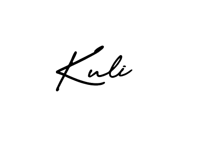 Use a signature maker to create a handwritten signature online. With this signature software, you can design (AmerikaSignatureDemo-Regular) your own signature for name Kuli. Kuli signature style 3 images and pictures png