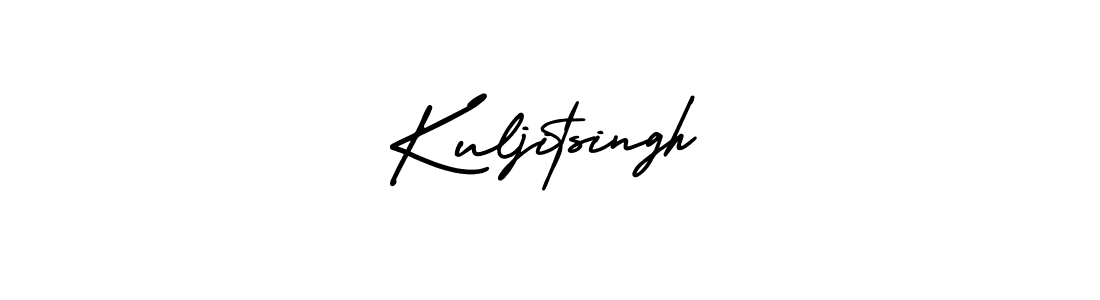 The best way (AmerikaSignatureDemo-Regular) to make a short signature is to pick only two or three words in your name. The name Kuljitsingh include a total of six letters. For converting this name. Kuljitsingh signature style 3 images and pictures png