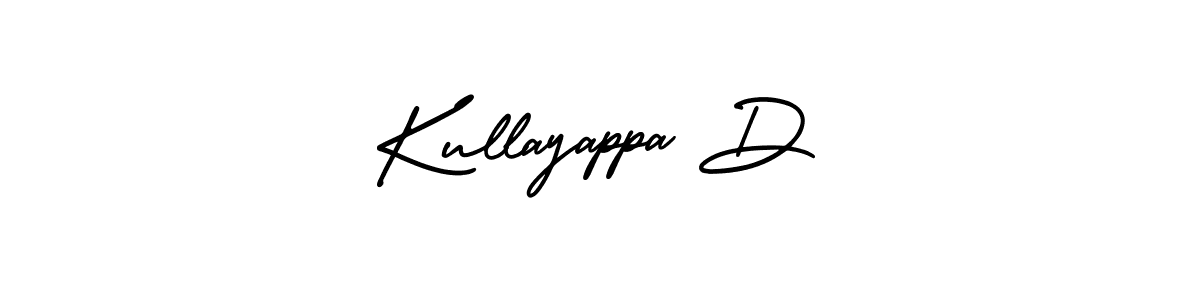 Make a beautiful signature design for name Kullayappa D. With this signature (AmerikaSignatureDemo-Regular) style, you can create a handwritten signature for free. Kullayappa D signature style 3 images and pictures png