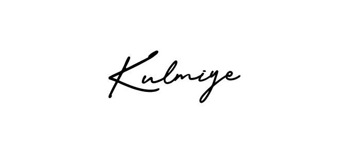 Use a signature maker to create a handwritten signature online. With this signature software, you can design (AmerikaSignatureDemo-Regular) your own signature for name Kulmiye. Kulmiye signature style 3 images and pictures png