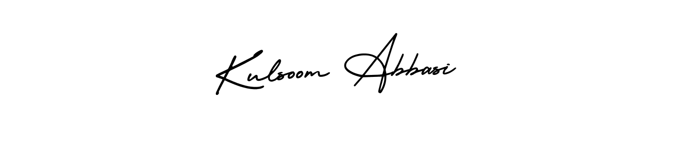How to Draw Kulsoom Abbasi signature style? AmerikaSignatureDemo-Regular is a latest design signature styles for name Kulsoom Abbasi. Kulsoom Abbasi signature style 3 images and pictures png