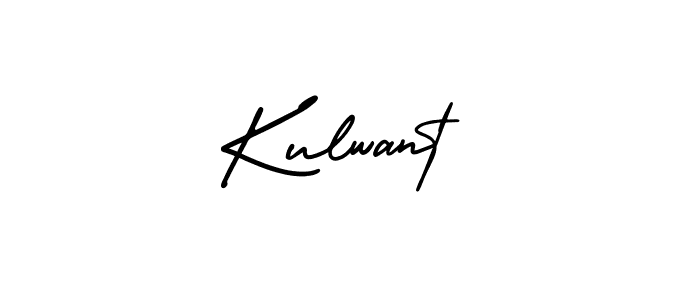Make a beautiful signature design for name Kulwant. With this signature (AmerikaSignatureDemo-Regular) style, you can create a handwritten signature for free. Kulwant signature style 3 images and pictures png