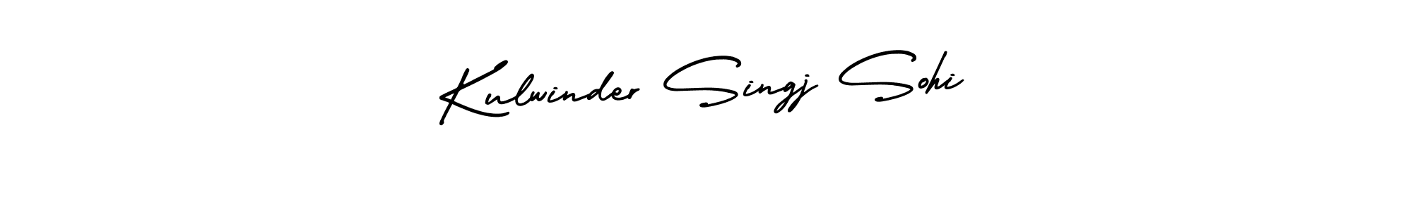 Make a beautiful signature design for name Kulwinder Singj Sohi. With this signature (AmerikaSignatureDemo-Regular) style, you can create a handwritten signature for free. Kulwinder Singj Sohi signature style 3 images and pictures png
