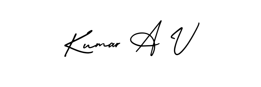 Here are the top 10 professional signature styles for the name Kumar A V. These are the best autograph styles you can use for your name. Kumar A V signature style 3 images and pictures png