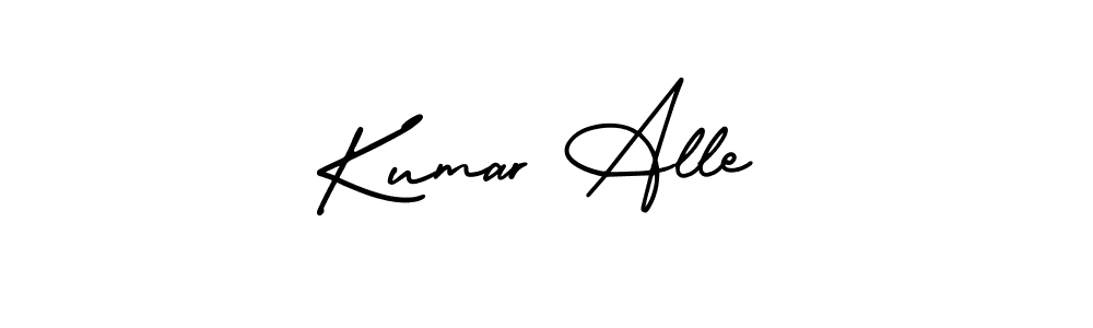 Make a beautiful signature design for name Kumar Alle. Use this online signature maker to create a handwritten signature for free. Kumar Alle signature style 3 images and pictures png