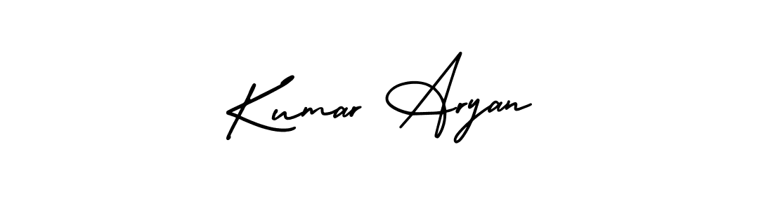 Similarly AmerikaSignatureDemo-Regular is the best handwritten signature design. Signature creator online .You can use it as an online autograph creator for name Kumar Aryan. Kumar Aryan signature style 3 images and pictures png