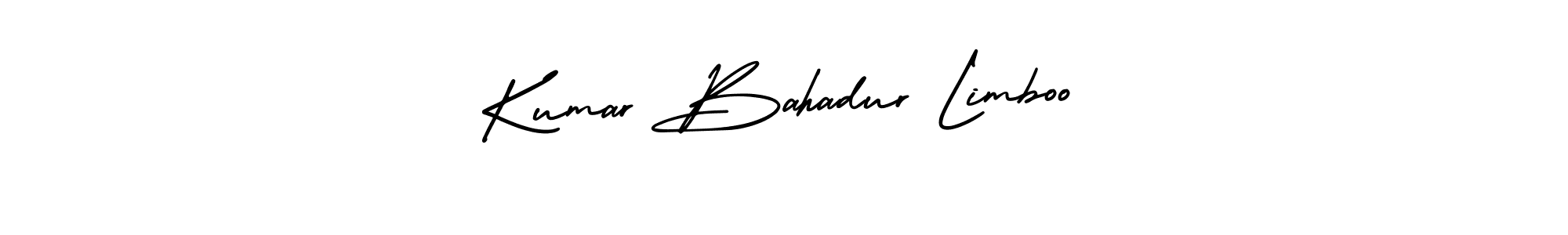 Also we have Kumar Bahadur Limboo name is the best signature style. Create professional handwritten signature collection using AmerikaSignatureDemo-Regular autograph style. Kumar Bahadur Limboo signature style 3 images and pictures png