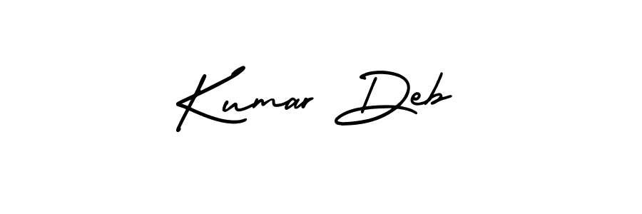 Make a beautiful signature design for name Kumar Deb. Use this online signature maker to create a handwritten signature for free. Kumar Deb signature style 3 images and pictures png