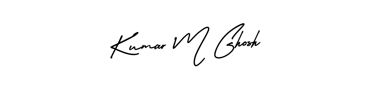 Also we have Kumar M Ghosh name is the best signature style. Create professional handwritten signature collection using AmerikaSignatureDemo-Regular autograph style. Kumar M Ghosh signature style 3 images and pictures png