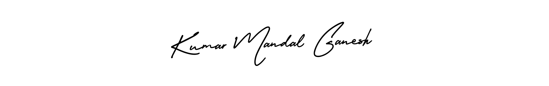 Make a beautiful signature design for name Kumar Mandal Ganesh. With this signature (AmerikaSignatureDemo-Regular) style, you can create a handwritten signature for free. Kumar Mandal Ganesh signature style 3 images and pictures png