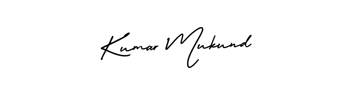 It looks lik you need a new signature style for name Kumar Mukund. Design unique handwritten (AmerikaSignatureDemo-Regular) signature with our free signature maker in just a few clicks. Kumar Mukund signature style 3 images and pictures png